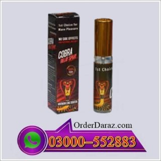 Black Cobra Delay Spray For Men in Pakistan