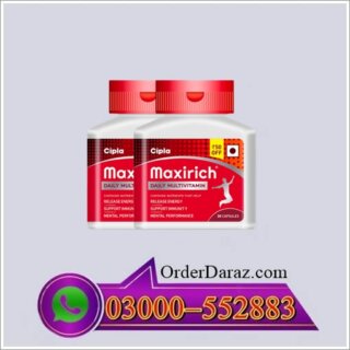 Maxirich Tablet Uses and Side Effects in Pakistan